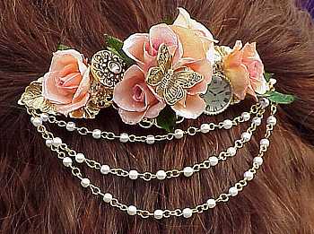 Rose Jewelry Hair Clip, click here to see more