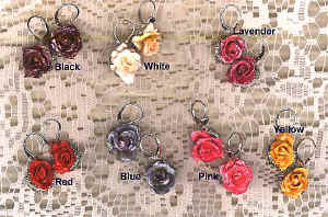 Rose Earrings, click to see more