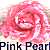 Pink Pearl tinted miniature rose